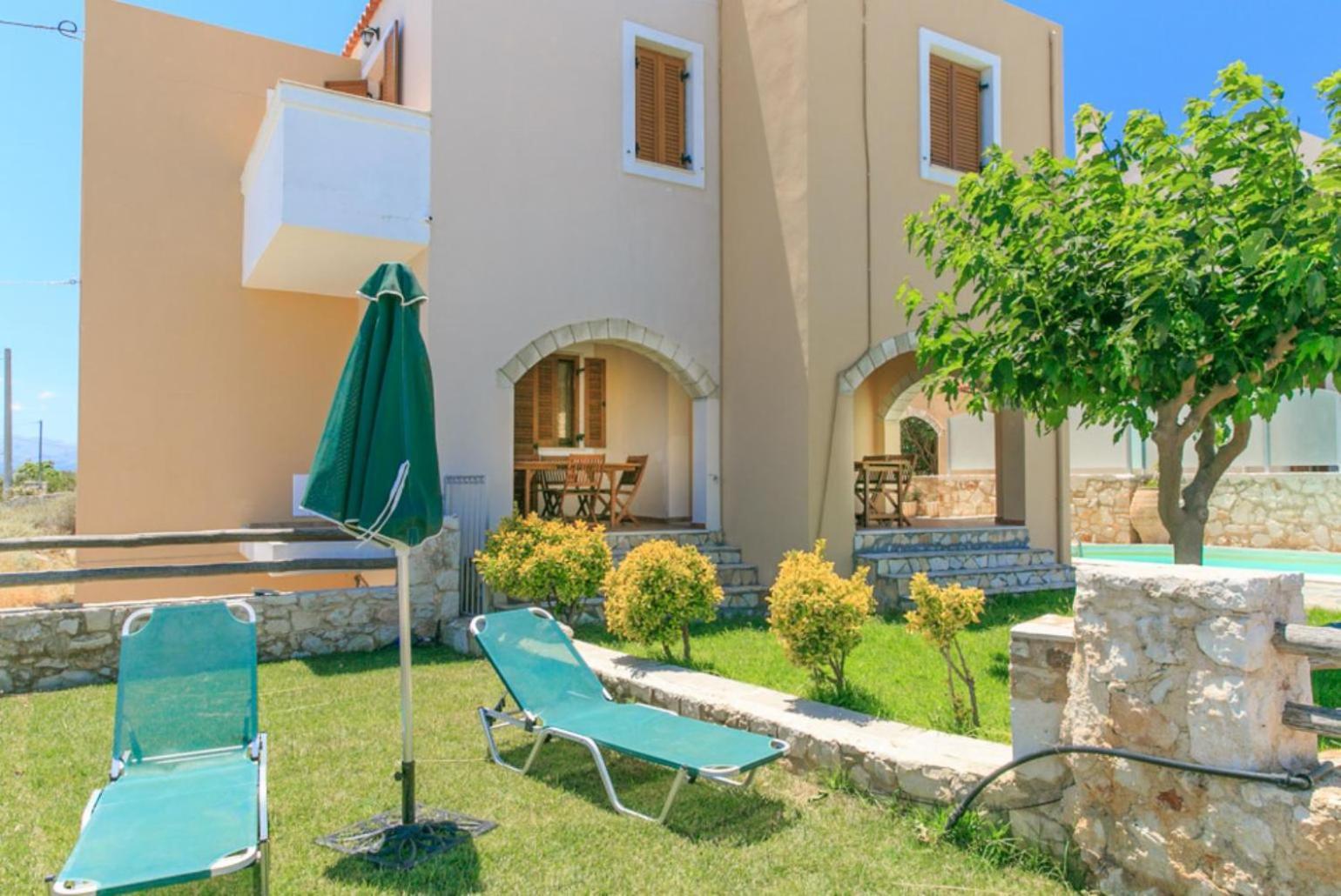 Villa Neria Aptera Buitenkant foto