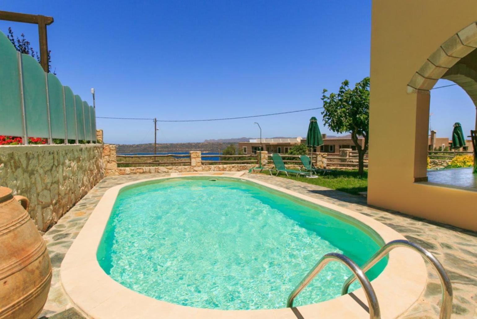 Villa Neria Aptera Buitenkant foto