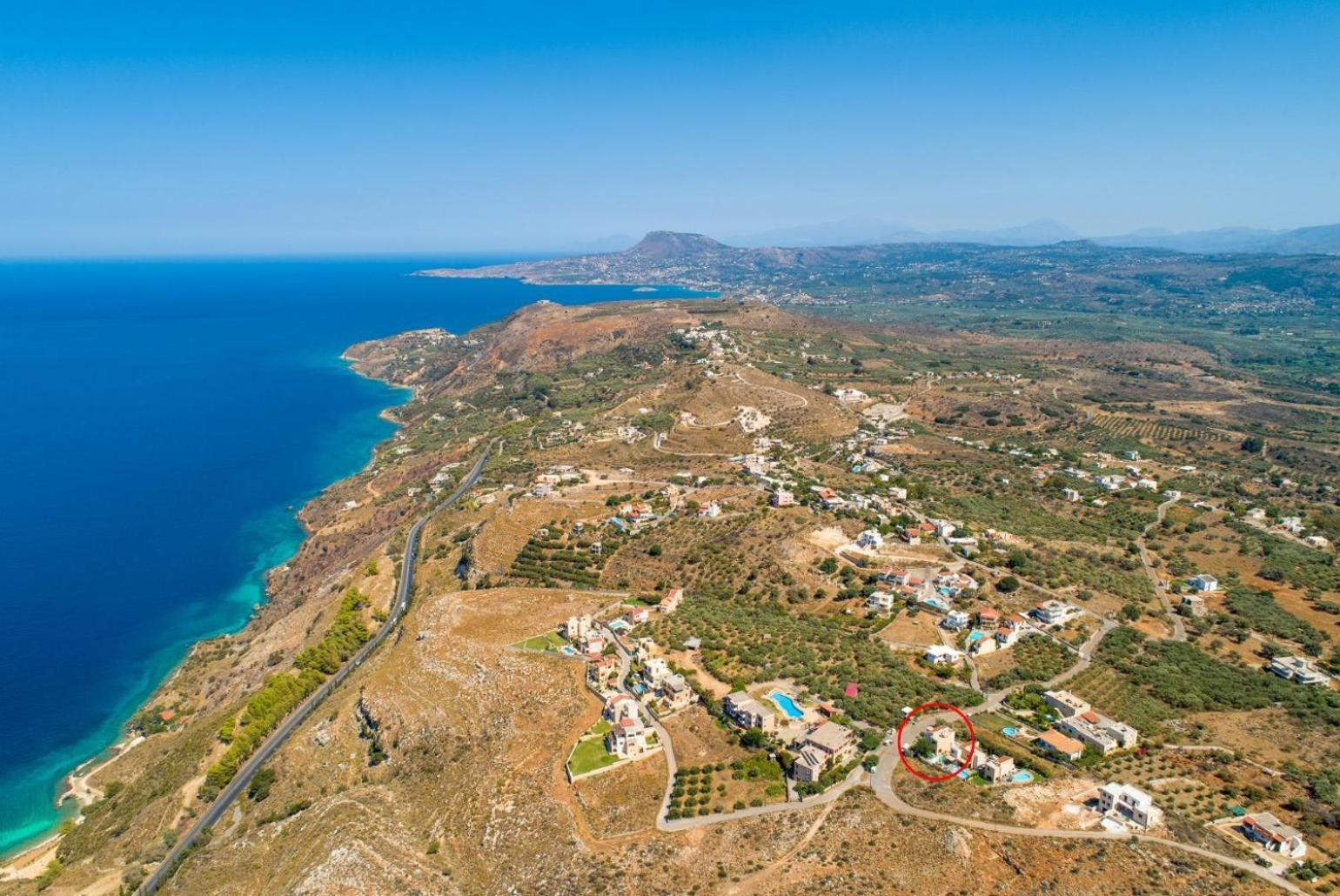 Villa Neria Aptera Buitenkant foto